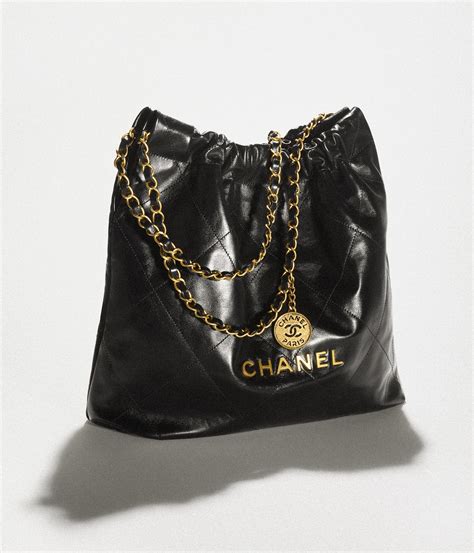 shiny chanel bag